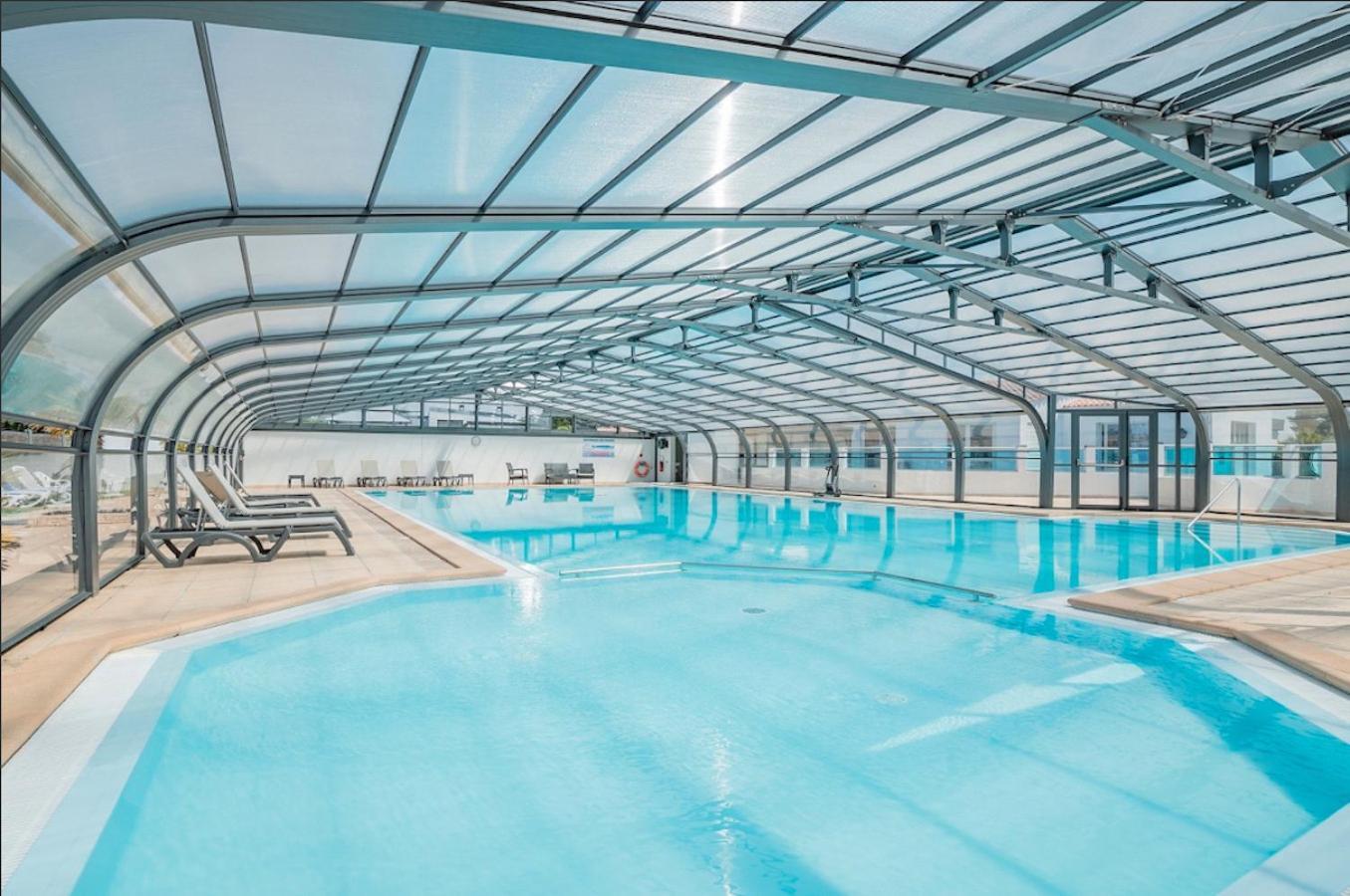 Joli Chalet Pour 6, Residence Avec Piscine La Paree Preneau Bagian luar foto
