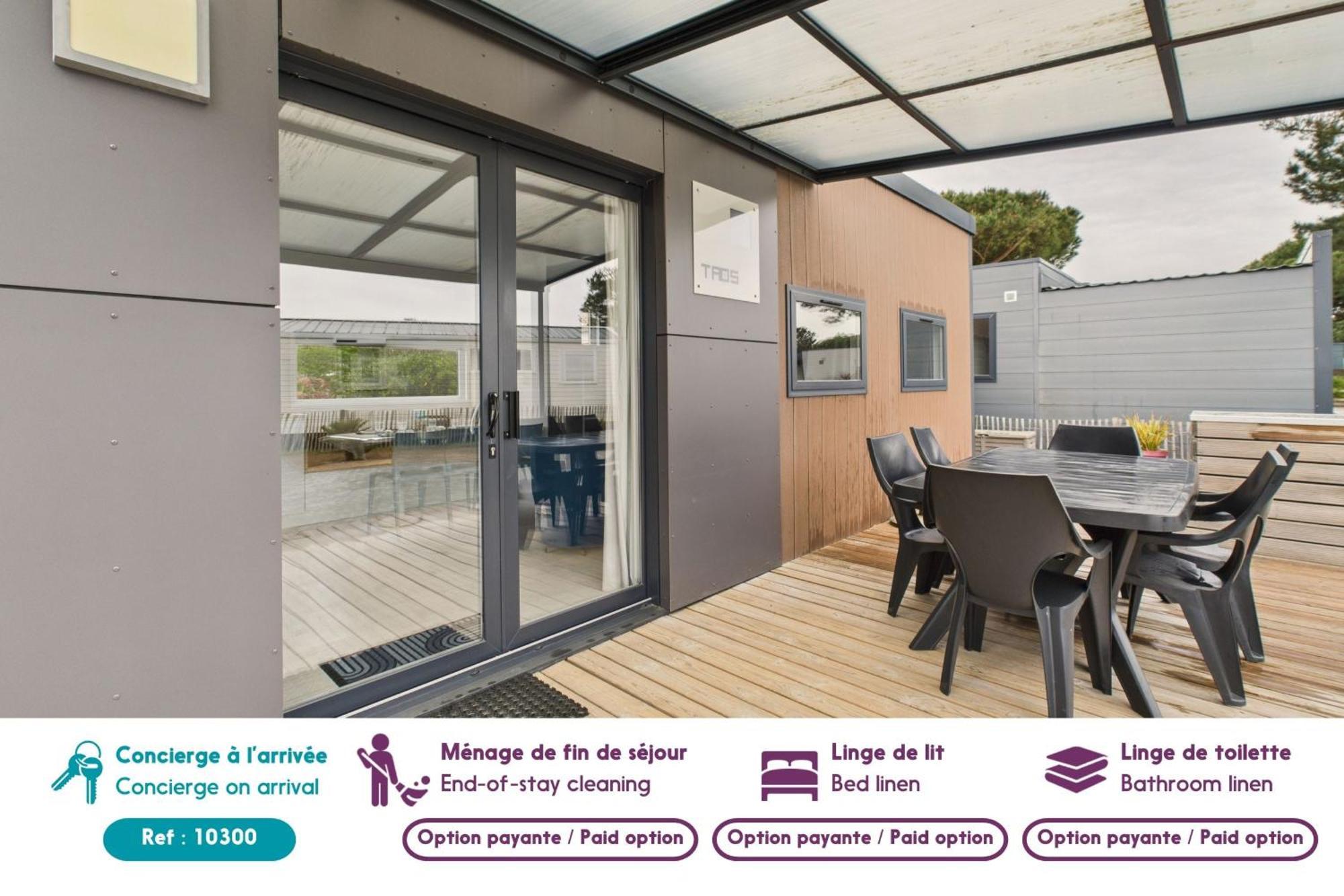 Joli Chalet Pour 6, Residence Avec Piscine La Paree Preneau Bagian luar foto