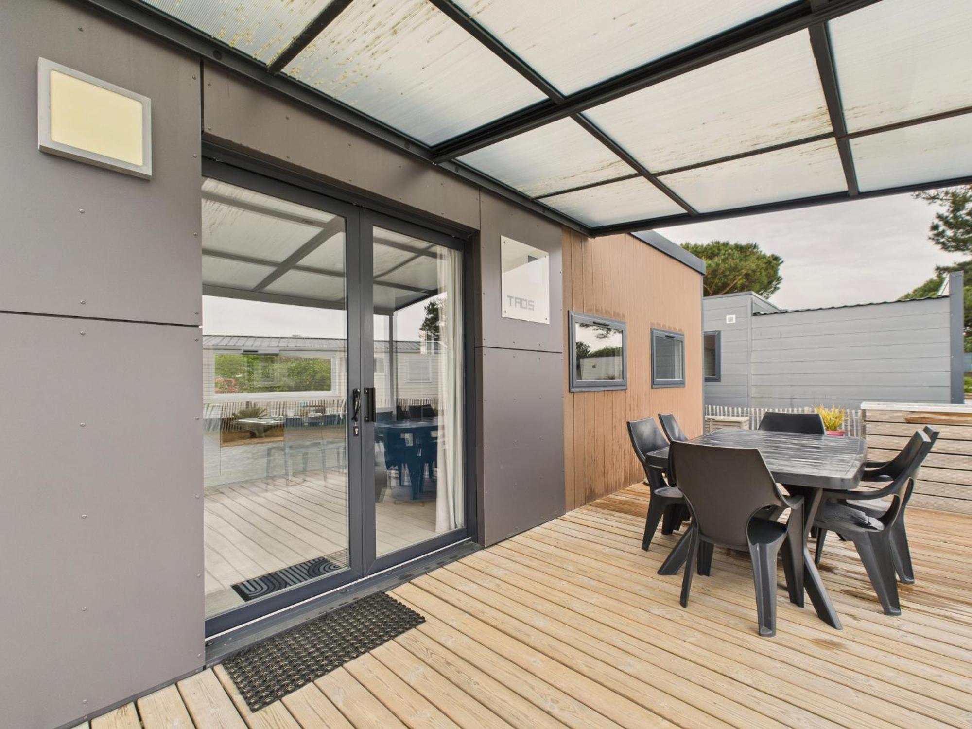 Joli Chalet Pour 6, Residence Avec Piscine La Paree Preneau Bagian luar foto