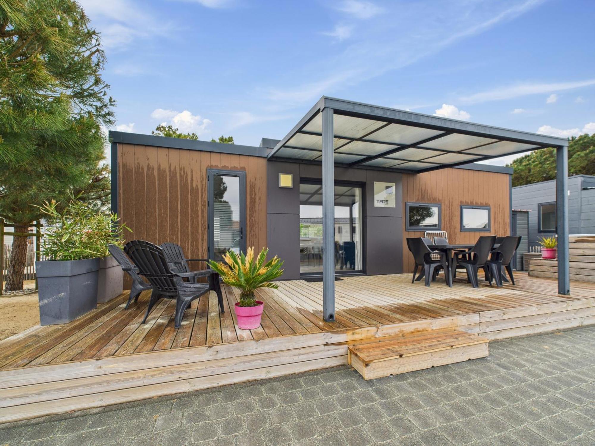 Joli Chalet Pour 6, Residence Avec Piscine La Paree Preneau Bagian luar foto
