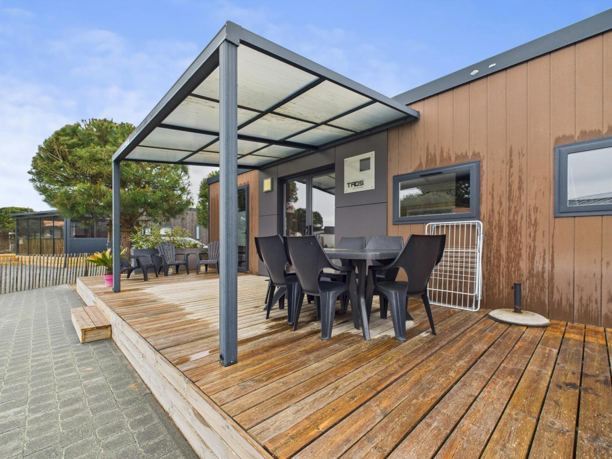 Joli Chalet Pour 6, Residence Avec Piscine La Paree Preneau Bagian luar foto